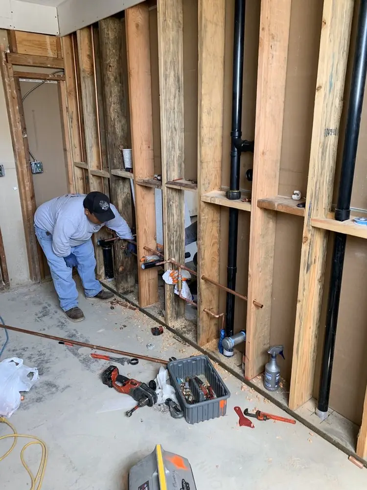 Commercial rough-in plumbing for Trenchless Sewer Repair in Jefferson